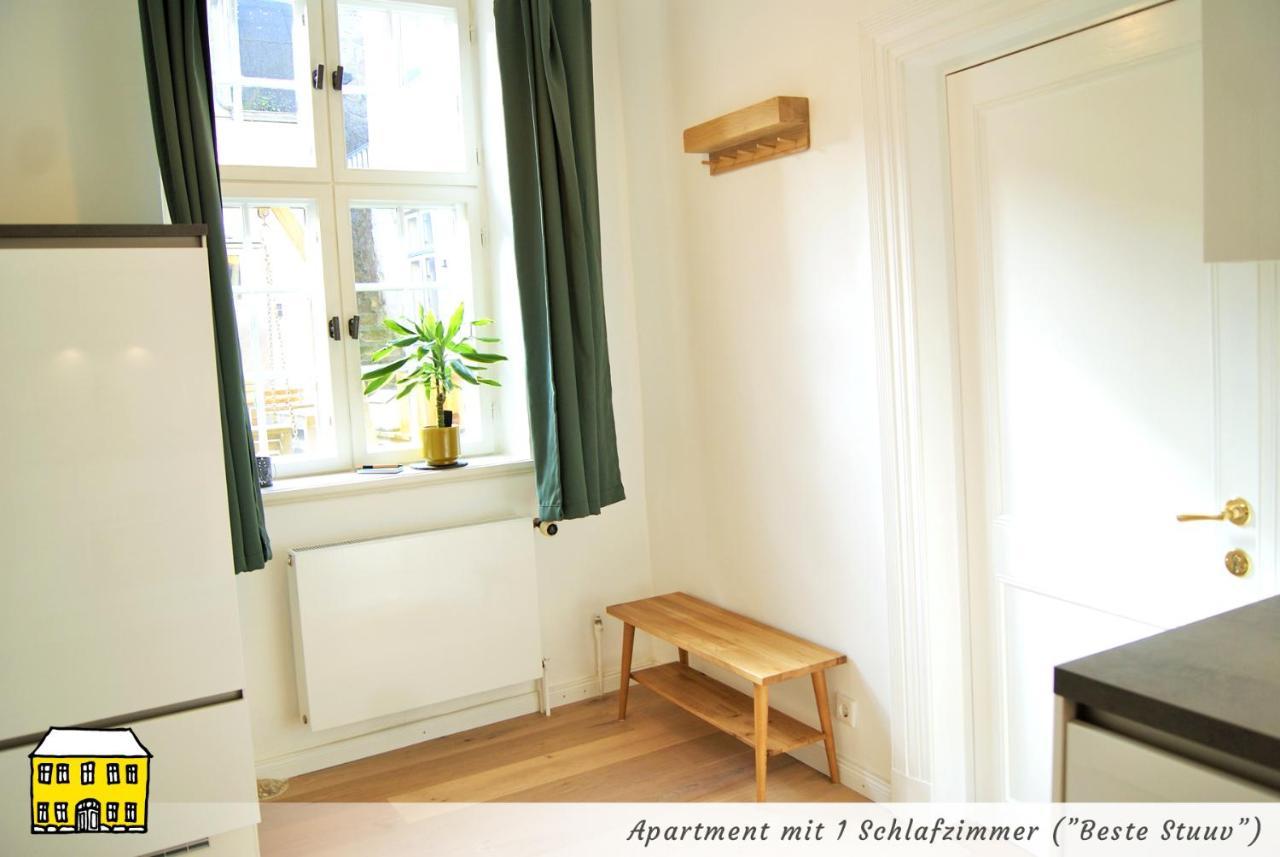 Das Gelbe Haus - Drei Besondere Ferienwohnungen Flensburg Exterior foto