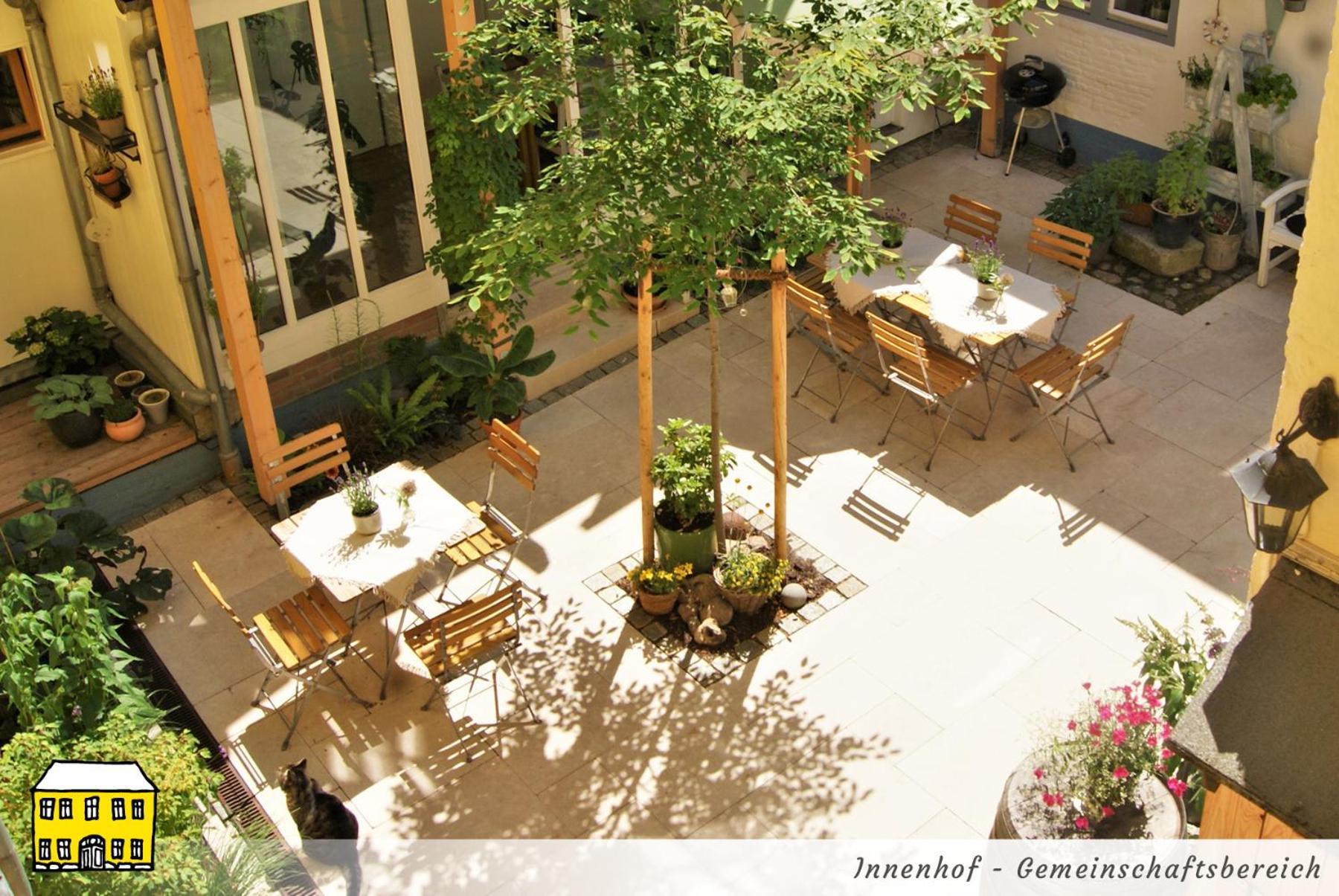 Das Gelbe Haus - Drei Besondere Ferienwohnungen Flensburg Exterior foto